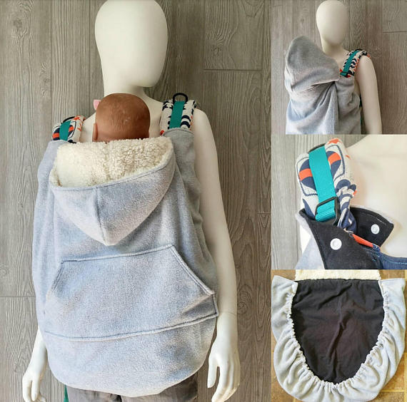 Solid Color Babywearing Cover - Crunchy Love Co.