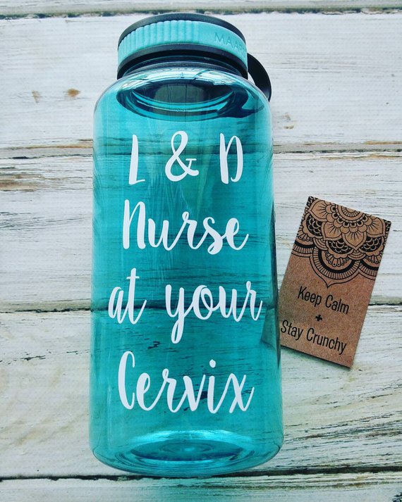 L & D Nurse at your Cervix - 34 OZ. Jug - Crunchy Love Co.