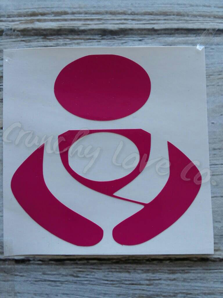 Babywearing Vinyl Decal - Crunchy Love Co.
